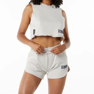 Alphalete | Moonstone Terry Crop Top